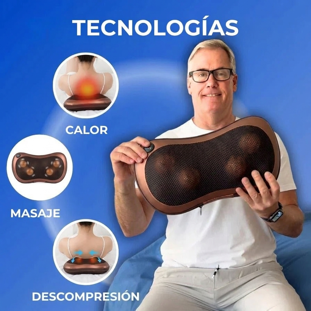 Tecnologías de calor, masaje y descompresión Clarity