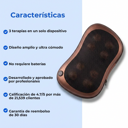 Características del masajeador Clarity